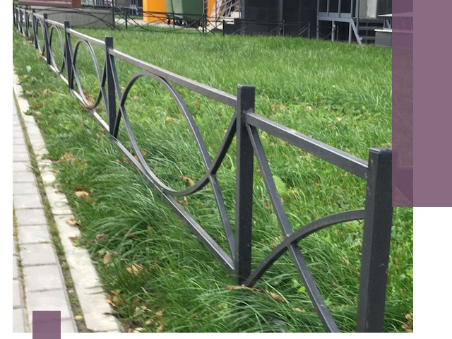 Газонные ограждения из металла в Новоалтайске — монтаж и продажа