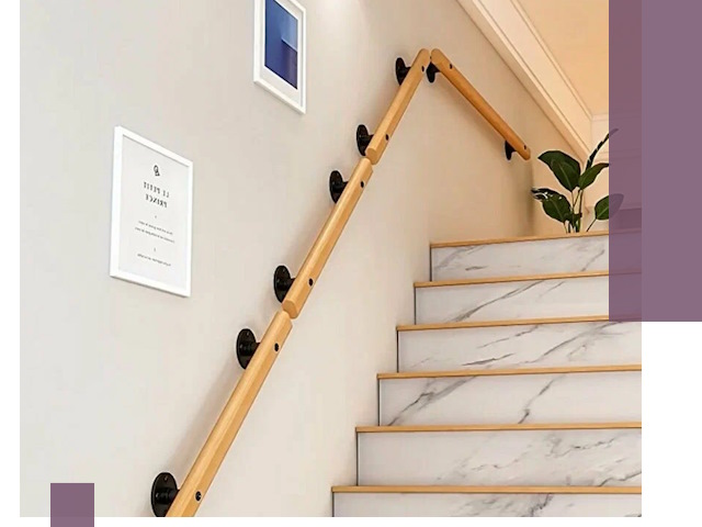 Поручни металлические и деревянные под ключ в Новоалтайске