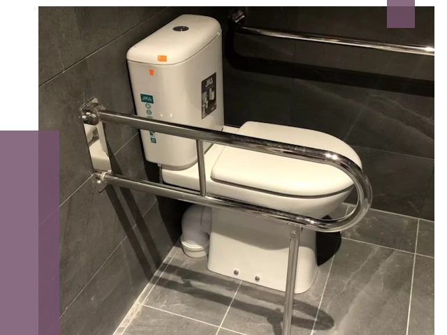 Поручни для санузлов в Новоалтайске от 4294 руб. | ПРОЛЁТ-Нвл