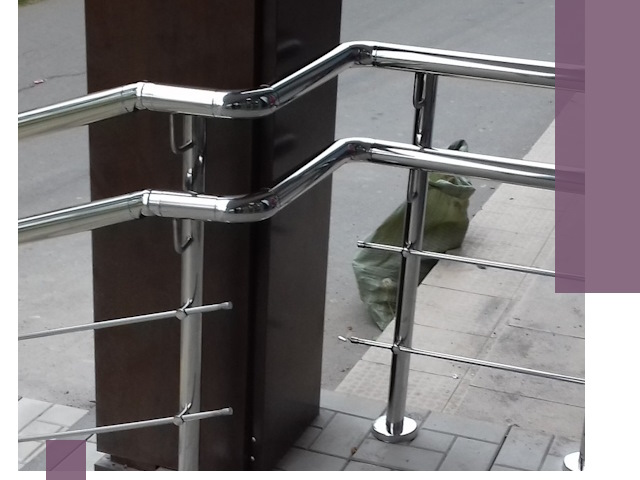 Монтаж поручней из нержавеющей стали в Новоалтайске качественно и быстро